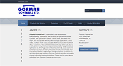 Desktop Screenshot of gormancontrols.com